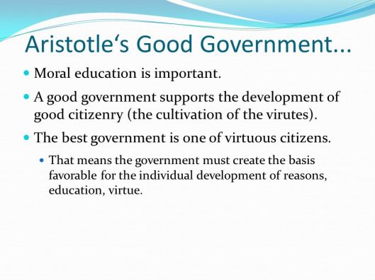 Aristotle‘s+Good+Government...