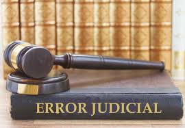 judicial error